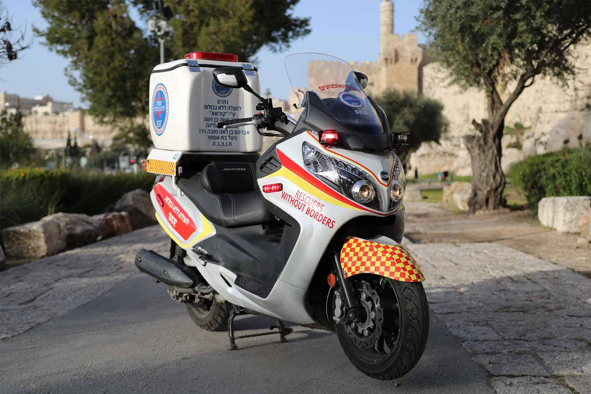 אופנולנס - Medical Motorcycle