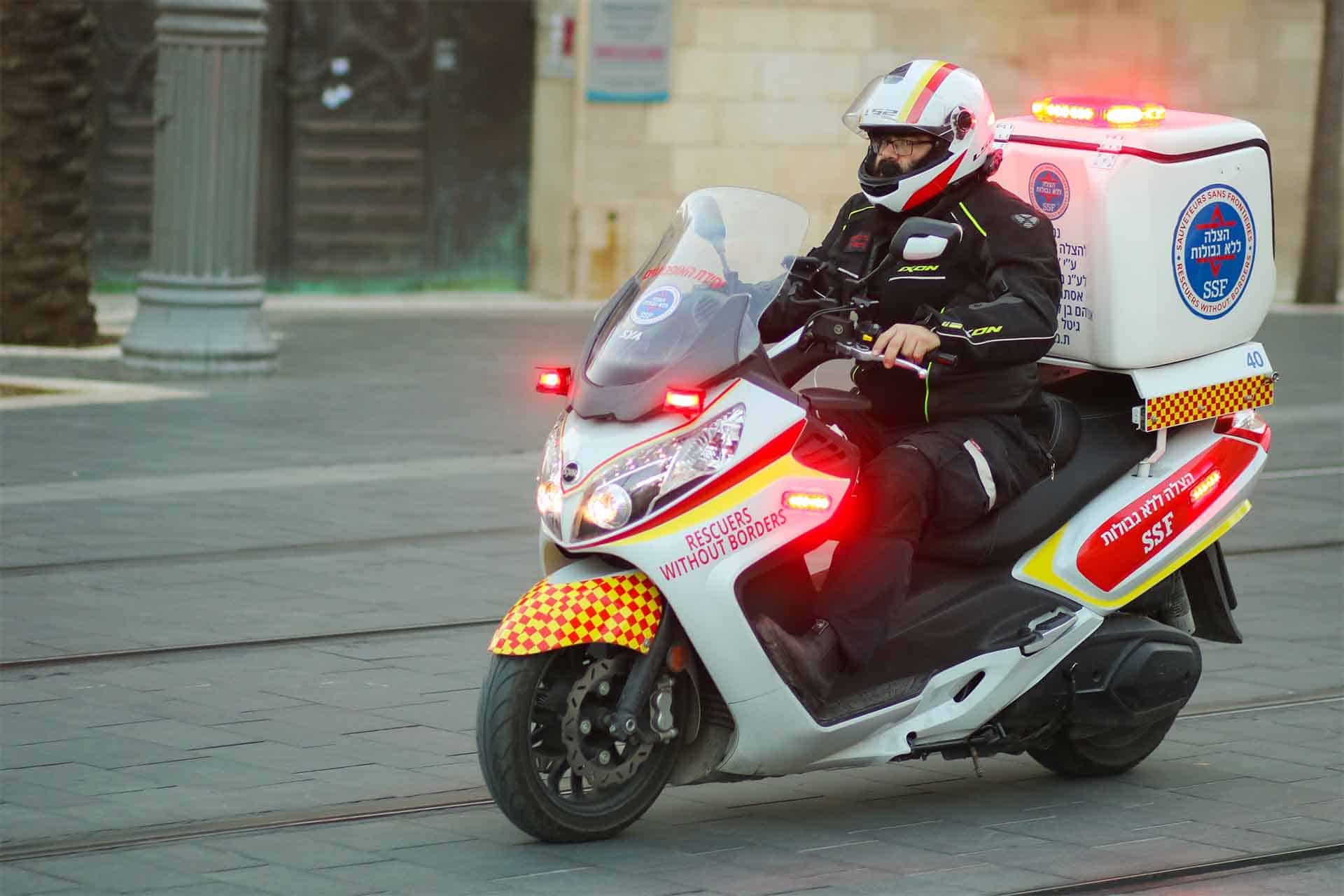 אופנולנס - Medical Motorcycle